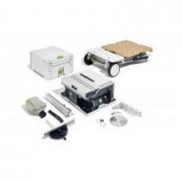Festool CSC SYS 50 EBI-Basic-Set Cordless Table Saw With UG CSC SYS Folding Roller Table