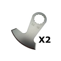 Fein 63903132010 41mm Supercut Off-Set Sickle Saw Blade (2-Pack)
