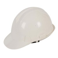 Silverline Safety Hard Hat White 868532