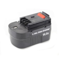 [NO LONGER AVAILABLE] Black & Decker A1714 14.4 Volt 1.7Ah Ni-Cd Firestorm Slide Battery Pack