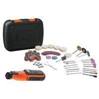 Black & Decker BCRT8IK 7.2V Cordless Rotary Tool with 52 Accessories in a Kit Box