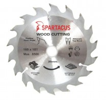 Spartacus 160 x 18T x 20mm Wood Cutting Circular Saw Blade