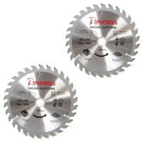 Spartacus 160 x 30T x 20mm Wood Cutting Circular Saw Blade Pack of 2