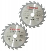 Spartacus 200 x 20T x 30mm Wood Cutting Circular Saw Blade Pack of 2