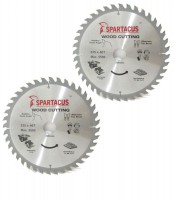 Spartacus 235 x 40T x 30mm Wood Cutting Circular Saw Blade Pack of 2
