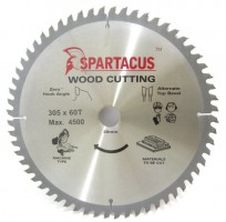 Spartacus 305 x 60T x 30mm Wood Cutting Circular Saw Blade