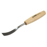 NAREX 8933 10 Wood Line Standard Bent Wood Carving Chisel Straight
