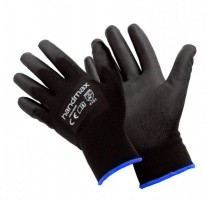 Handmax ATLANTA-M Black PU Glove Size M (8)