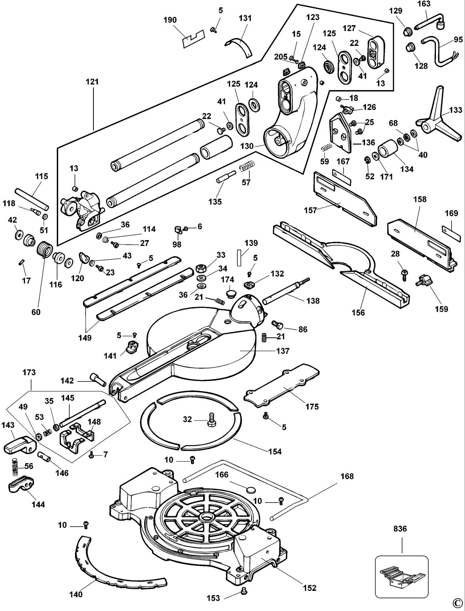 Parts For Dewalt Dw708