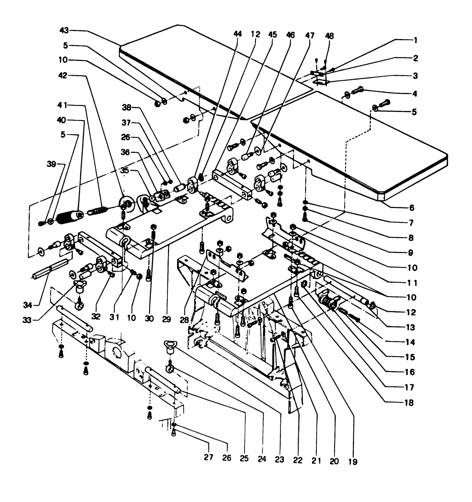 Spares for Dewalt Dw1150----b Planer Thicknesser (type 1) SPARE_DW1150