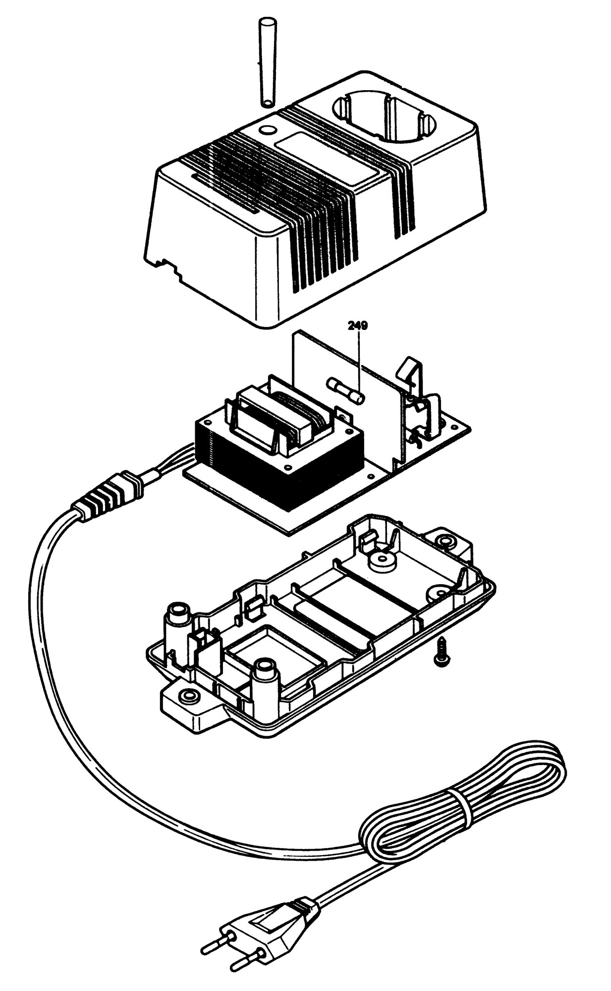 Spares for Black & Decker A19010 Charger (type 1) SPARE_A19010/TYPE_1