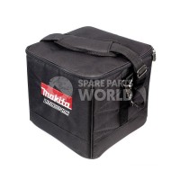 Makita 10\" 225mm Black Box Bag Cube Canvas Nylon Carry Case + Strap - 831373-8