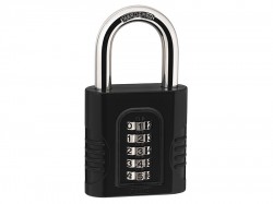 ABUS Combination Padlock 63mm Heavy-Duty Zinc 158 Series Carded - ABU15865C