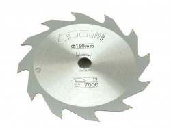 [NO LONGER AVAILABLE] Black & Decker Circular Saw Blade X13100 Rip 160 x 16 x 12 Tooth