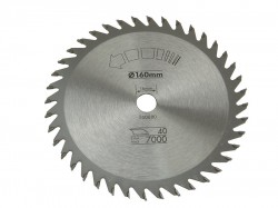 Black & Decker X13105 Cross Cut Circular Saw Blade 160mm x 16mm 40 Teeth