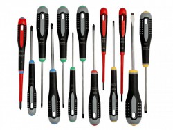 Bahco BE-9875 ERGO Screwdriver Set, 13 Piece
