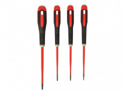 Bahco BE-9880SL ERGO Slim VDE Insulated Screwdriver Set, 4 Piece