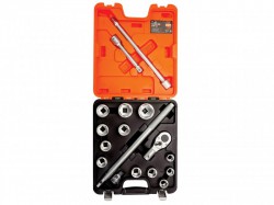 Bahco SLX17 Socket Set 17pc 3/4in Drive