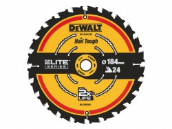 DeWalt DT10302 Corded Extreme Framing Circular Saw Blade 184mm x 16mm 24T DWE560 D23620