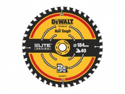 DeWalt DT10303 Corded Extreme Framing Circular Saw Blade 184mm x 16mm 40T DWE560