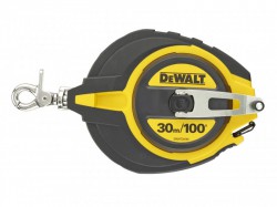 DeWALT Hand Tools Steel Long Tape Measure 30m/100ft (Width 12mm)