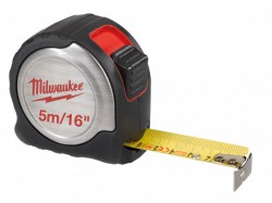 (NO LONGER AVAILABLE) Milwaukee C5-16/25 Silver Compact Line Tape Measure 5m/26ft (Width 25mm)