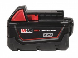 Milwaukee M18 M18BX Red Lithium-Ion Battery 18 Volt 3.0Ah