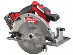 Milwaukee M18 CCS66-502C Fuel 190mm Circular Saw 18 Volt 2 x 5.0Ah Li-Ion