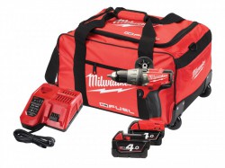 Milwaukee M18 FPD-402B Fuel Percussion Drill 18 Volt 2 x 4.0Ah Li-Ion