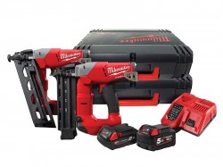 Milwaukee M18 FPP2H-522X Nail Gun Twin Pack 18 Volt 1 x 5.0Ah & 1 x 2.0Ah Li-Ion