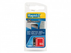Rapid 53/14B 14mm Galvanised Staples (Pack 1080)
