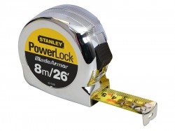 Stanley 0-33-526 Powerlock Tape Measure Blade Armour 8m / 26ft