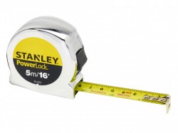 Stanley 0-33-553 Classic Micro Powerlock Tape Measure 5m / 16ft