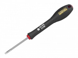 Stanley FatMax 0-64-983 Soft Grip Screwdriver Parallel Flat Head 3.5mm x 75mm