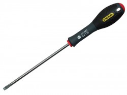 Stanley 0-65-137 Soft Grip FatMax Screwdriver Flared Flat Head 8.0mm x 150mm