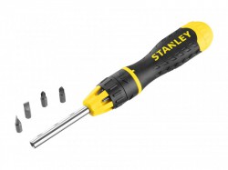 Stanley 0-68-010 Multibit Ratchet Screwdriver with 10 Bits