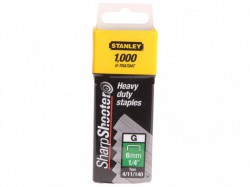 Stanley 1-TRA709T Pack of 1000 Heavy-Duty Staples 14mm