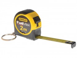 Stanley 2m Pocket Tape Measure Key Ring - STA133856