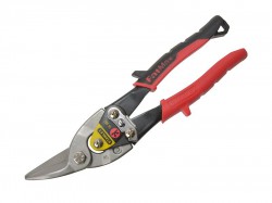 Stanley 2-14-562 Serrated Aviation Snip - Left Hand Cut