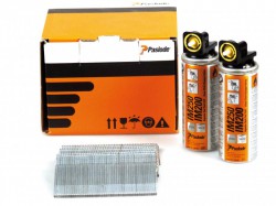 Paslode 19mm IM65 Galvanised Straight Brads 2,000 2 x Fuel Cells