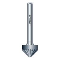 TREND S49/5X1/4STC S/CARBIDE BURR 45 DEG X 16MM DIA   