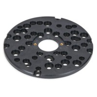 Trend 150mm Unibase Universal Router Jig Sub Base Pins & 16mm Guide Bush Dewalt Makita