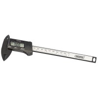 DRAPER 150mm or 6\" Carbon Fibre Digital Caliper Gauge