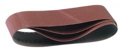 Draper 36082 533 x 75mm 80 Grit Aluminium Oxide Sanding Belts Pack of 3