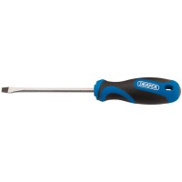 Draper 48924 8.0 X 150mm Soft Grip Plain Slot Screwdriver