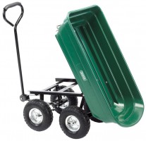 DRAPER Gardeners Cart with Tipping Feature