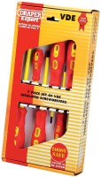 DRAPER EXPERT 7 PIECE VDE INSULATED SCREWDRIVER SET