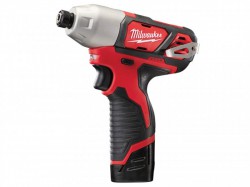Milwaukee M12 BID-202C Sub Compact 1/4in Impact Driver 12 Volt 2 x 2.0Ah Li-Ion NO LONGER AVAILABLE