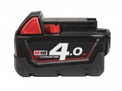 Milwaukee M18B4 Red Lithium-Ion Battery 18Volt 4.0Ah