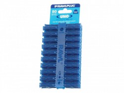 Rawlplug Blue UNO® Plugs 8mm x 32mm - Pack of 80